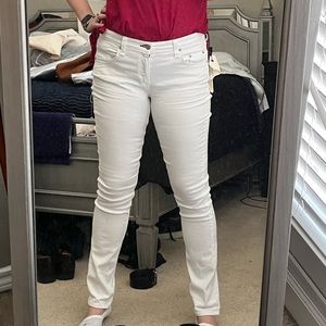 Rag & Bone White Dre Boyfriend Skinny Jean - various sizes